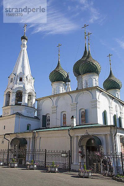 Erlöserkirche auf der Stadt  UNESCO-Weltkulturerbe  Jaroslawl  Goldener Ring  Gebiet Jaroslawl  Russland