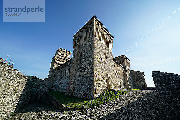 Schloss Torrechiara  Langhirano  Parma  Emilia-Romagna  Italien