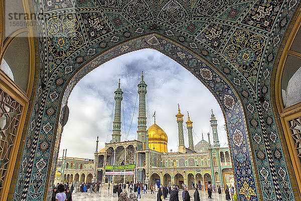 Hazrat-e Masumeh  Heiligtum der Fatima al-Masumeh  Qom  Iran  Naher Osten