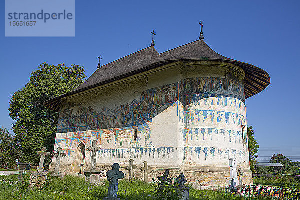 Kloster Arbore  1502  UNESCO-Weltkulturerbe  Arbore  Kreis Suceava  Rumänien