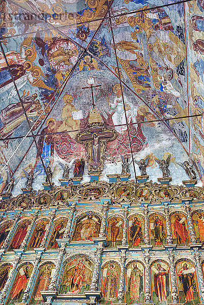 Fresken  Dreikönigskirche  UNESCO-Welterbe  Jaroslawl  Gebiet Jaroslawl  Russland