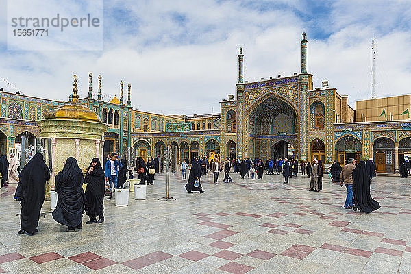 Hazrat-e Masumeh  Heiligtum der Fatima al-Masumeh  Qom  Iran  Naher Osten
