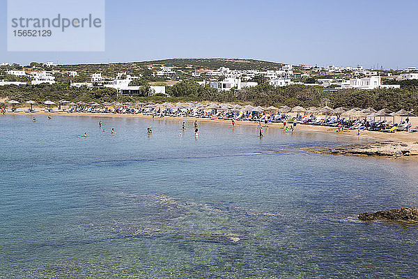 Strand Santa Maria  Insel Paros  Kykladengruppe  Griechische Inseln  Griechenland