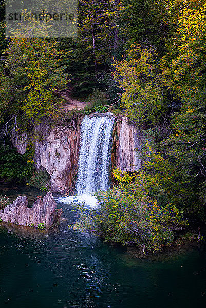 Wasserfall im Nationalpark Plitvicer Seen