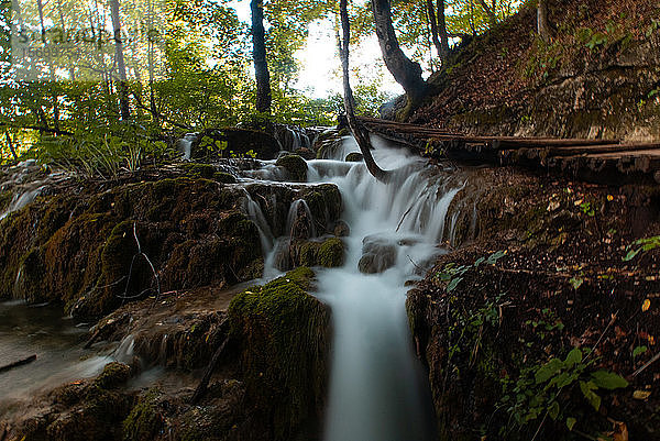 Wasserfall im Nationalpark Plitvicer Seen