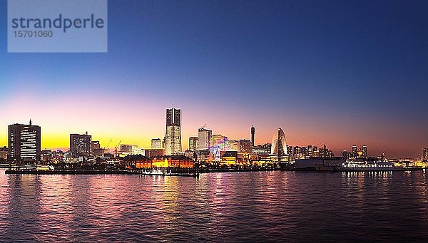 Stadtbild von Yokohama