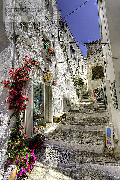Italien  Apulien  Ostuni  Altstadt
