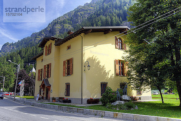 Italien  Aostatal  Gressoney-Saint-Jean  Alpenfauna-Museum