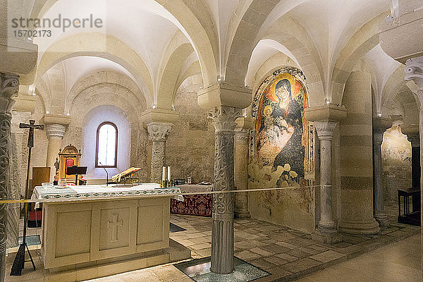 Italien  Apulien  Otranto  Kathedrale Santa Maria Annunziata  die Krypta