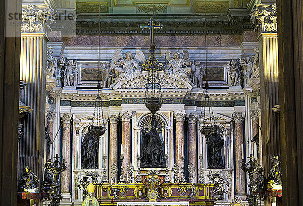Italien  Kampanien  Neapel  Kathedrale Santa Maria Assunta  Reale cappella del Tesoro di san Gennaro