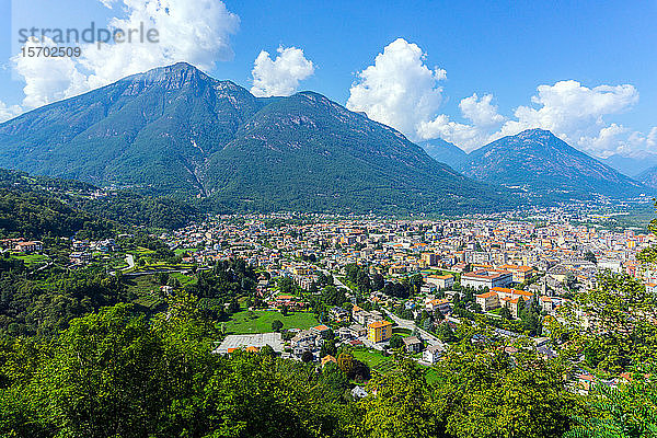 Italien  Piemont  Stadtbild von Domodossola