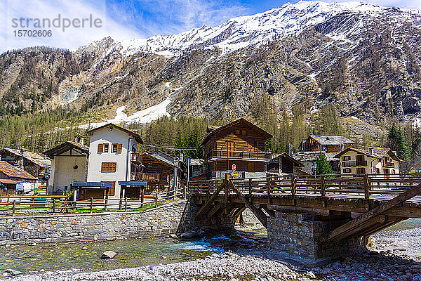 Italien  Aosta-Tal  Valnontey