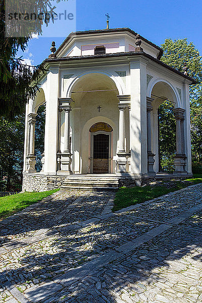 Italien  Piemont  Domodossola  Sacro Monte Calvario  X-Kapelle