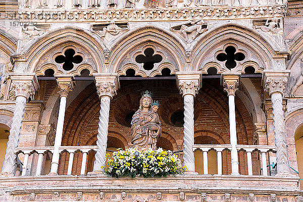 Europa  Italien  Emilia-Romagna  Ferrara  Kathedrale St. Georg Westfassade
