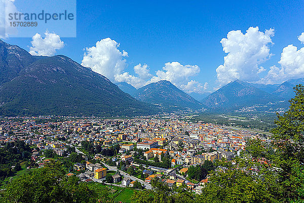 Italien  Piemont  Stadtbild von Domodossola