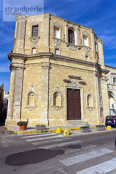 Italien  Apulien  Gallipoli  Kirche San Domenico al Rosario