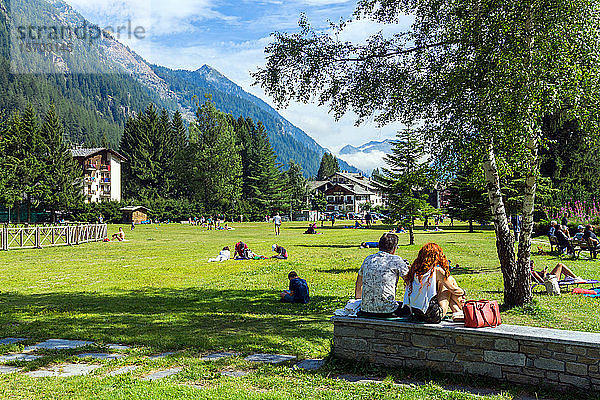 Italien  Aostatal  Gressoney-Saint-Jean