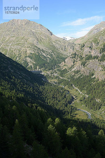 Italien  Aostatal  Nationalpark Gran Paradiso  Valsavarench