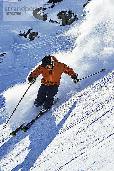 Skifahren  Kühtai  Österreich
