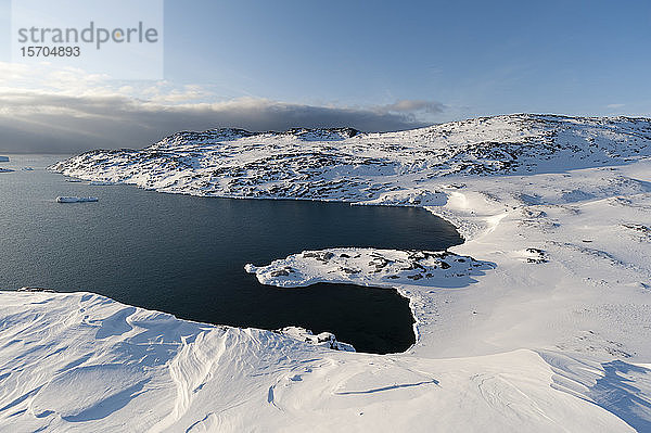 Blick auf den Ilulissat-Eisfjord  Grönland