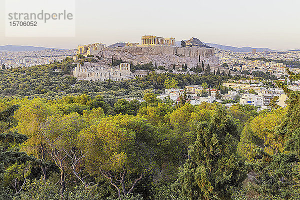 Akropolis von Athen  UNESCO-Weltkulturerbe  Athen  Griechenland  Europa