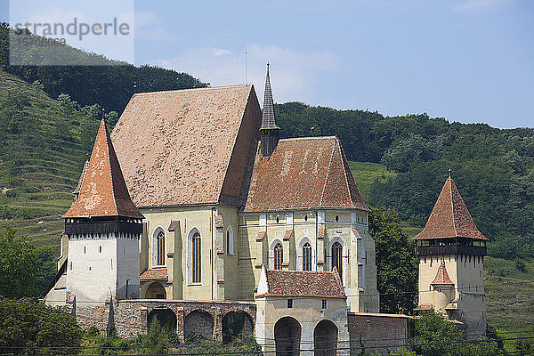 Die befestigte Kirche von Birthälm  15. Jahrhundert  UNESCO-Weltkulturerbe  Birthälm  Kreis Hermannstadt  Rumänien  Europa