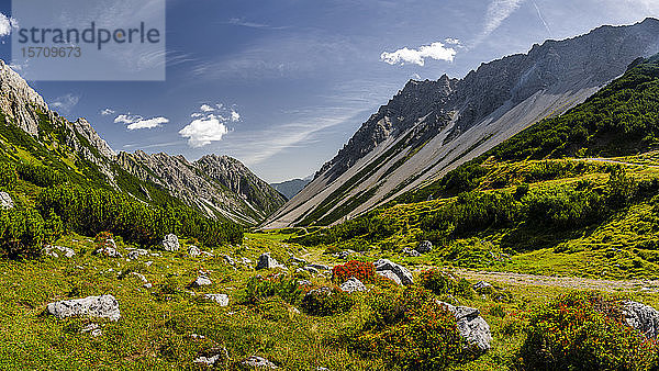 Österreich  Tirol  Hahntennjochpass in den Lechtaler Alpen
