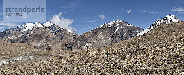 Hidden Valley  Sechi Lek  Dhampus Peak  Dhaulagiri Circuit Trek  Himalaya  Nepal