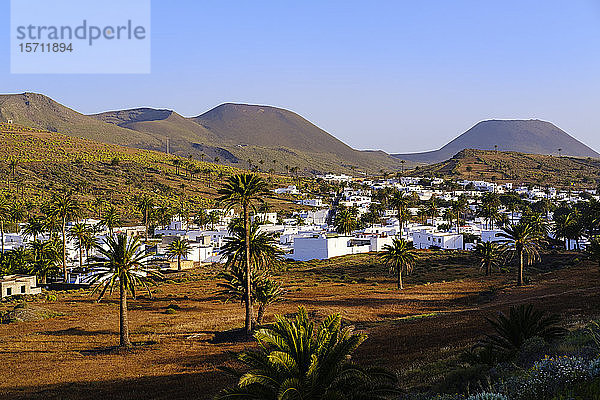 Spanien  Kanarische Inseln  Haria  Dorf im Tal der tausend Palmen