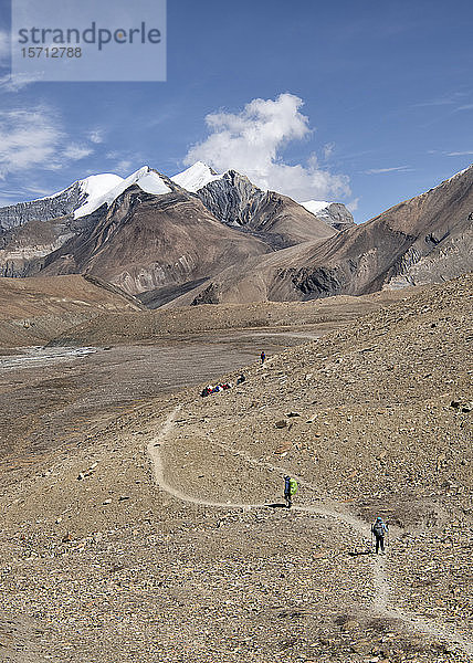 Hidden Valley  Sechi Lek  Dhaulagiri Circuit Trek  Himalaya  Nepal