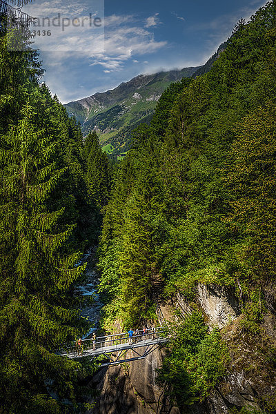 Passerschlucht  Südtirol  Italien  Europa