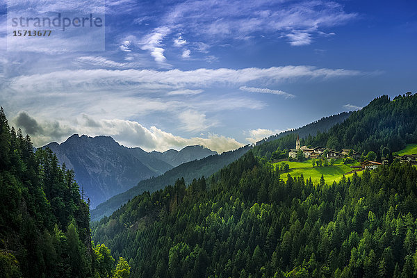 Pfarrkirche  Moos in Passeier  Südtirol  Italien  Europa