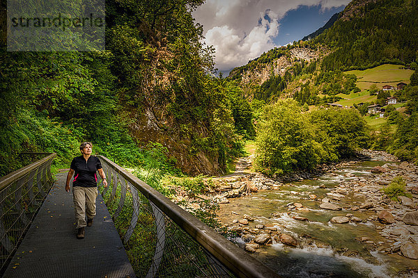 Passerschlucht  Südtirol  Italien  Europa