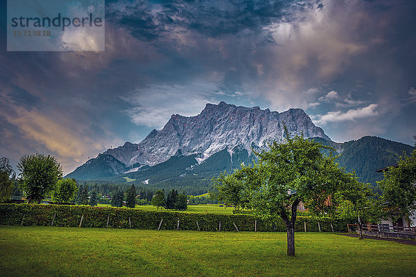 Zugspitze  Ehrwald  Tirol  Österreich  Europa