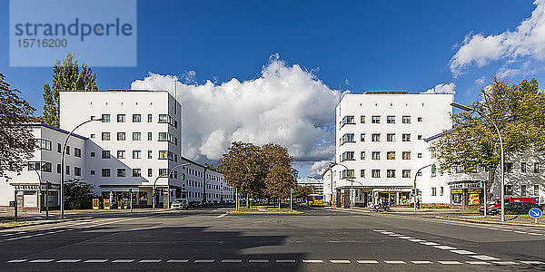 Deutschland  Berlin  Panorama der Weißen Stadt (Berliner Siedlungen der Moderne)
