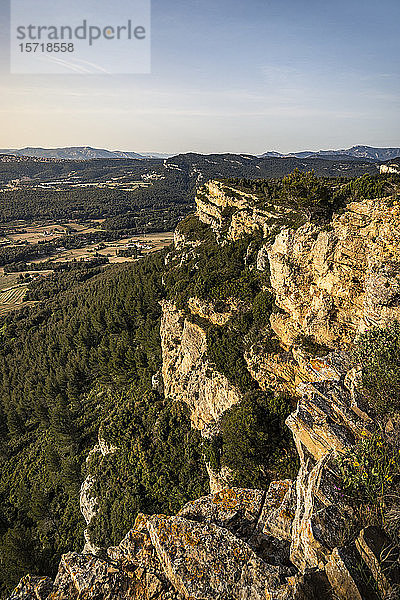 Frankreich  Côte D'Azur  Cassis  Sonnenuntergang bei Cap Canaille