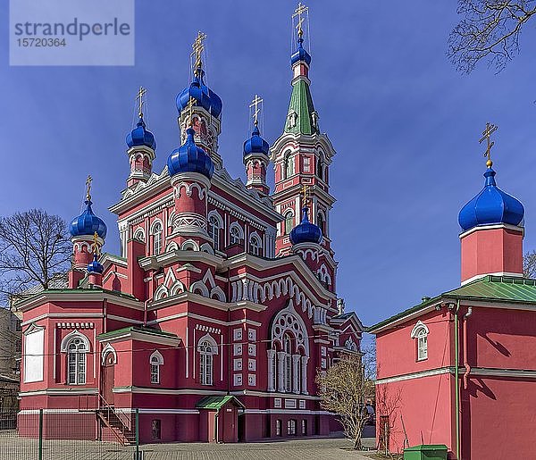 Orthodoxe Kirche  Riga  Lettland  Europa