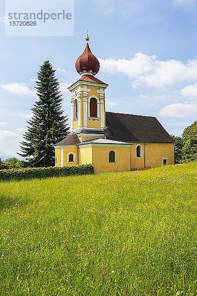 Filialkirche St. Margaretha bei St. Margaretha  Pfaffing  Hausruckviertel  Oberösterreich  Österreich  Europa