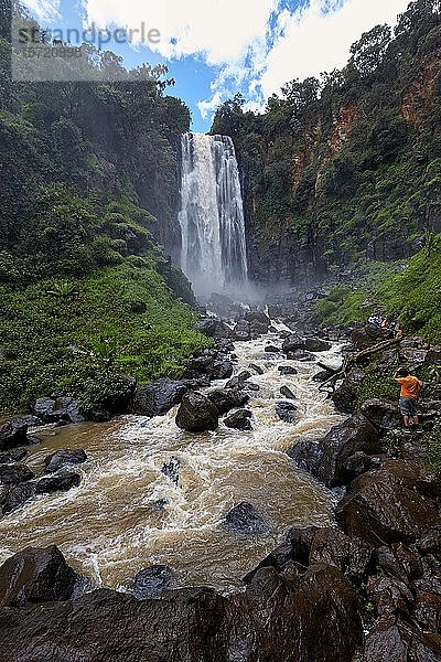 Thomson's Falls  Nyahururu  Kenia  Afrika