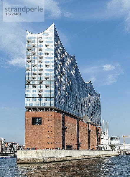 Elbphilharmonie  Speicherstadt  Hafencity  Hamburg  Deutschland  Europa