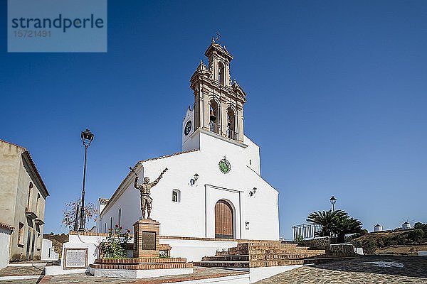 Kirche Iglesia Nuestra Señora De Las Flores  Sanlucar  Andalusien  Spanien  Europa