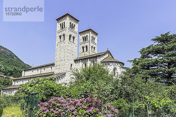 Basilika di Sant'Abbondio  Como  Provinz Como  Italien  Europa