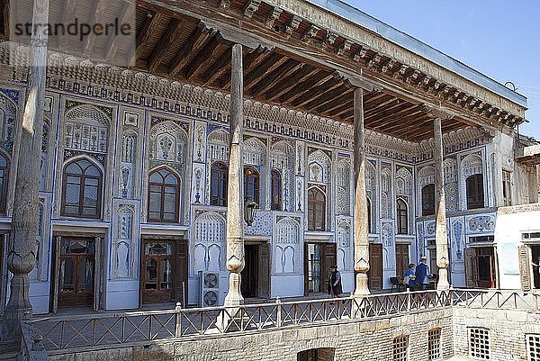 Wohnhaus des Widerstandskämpfers Fayzulla Ubaydullayevich Xo?jayev  Museum  Bukhara  Provinz Bukhara  Usbekistan  Asien
