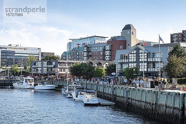 Hafengebiet von Halifax  Nova Scotia  Kanada  Nordamerika