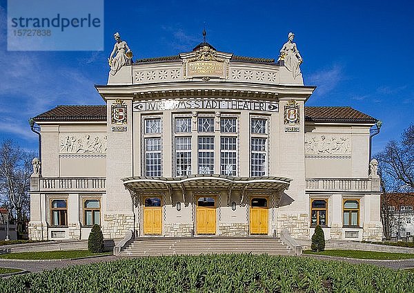 Stadttheater  Jugendstil  Klagenfurt  Kärnten  Österreich  Europa