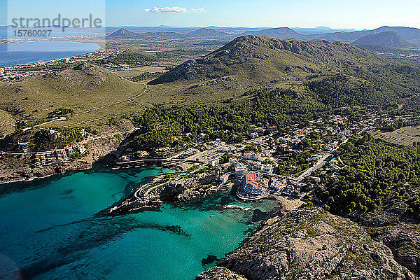 Cala San Vicente  Tramuntana-Gebirge  Mallorca  Spanien