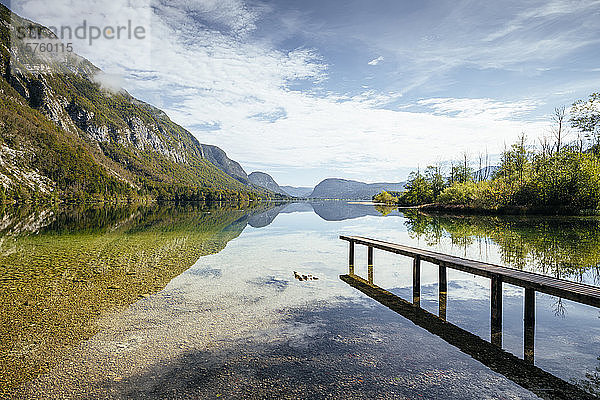 Bohinj-See  Triglav-Nationalpark  Oberkrain  Slowenien