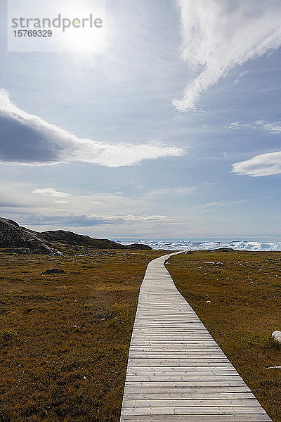 Fußweg zur Sonnenküste Diskobucht Westgrönland