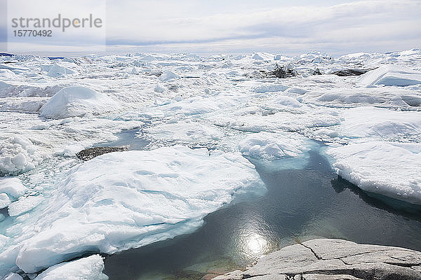 Polare Eisschmelze Grönland