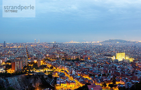 Stadtbild von Barcelona